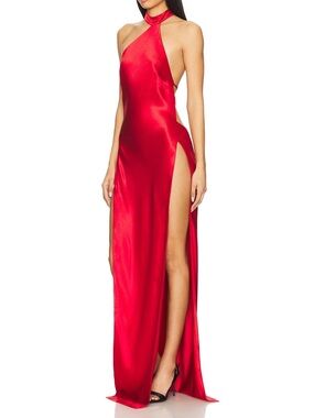 Retrofete | Dresses | Copy Small Size Lyanna Dress From Retrofete Purple  Gold Strapless Maxi Gown | Poshmark